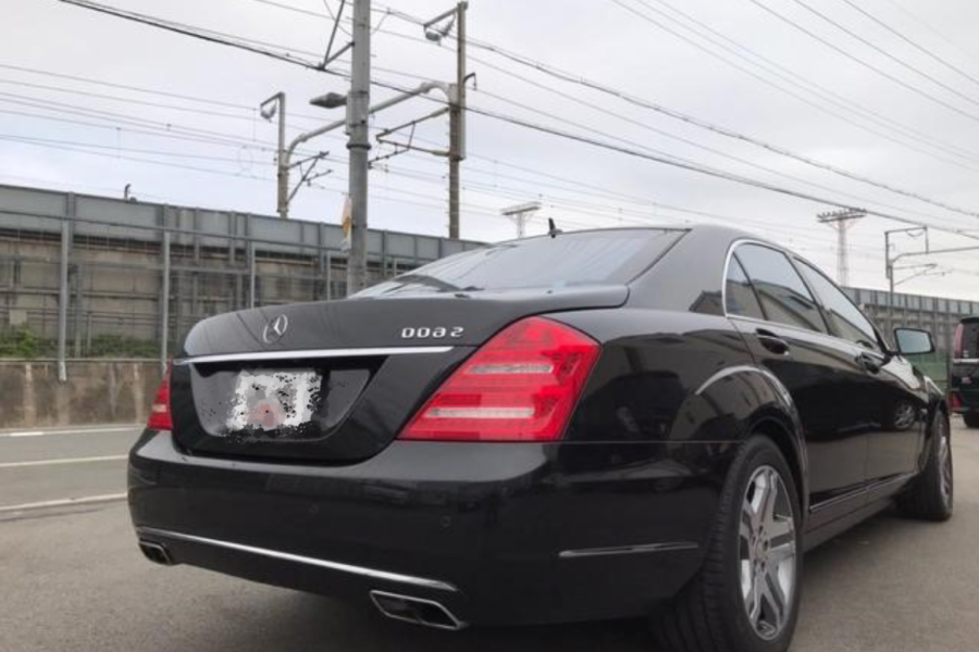 Benz,S600,back